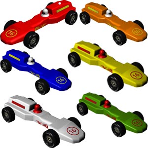 grand prix pinewood derby car